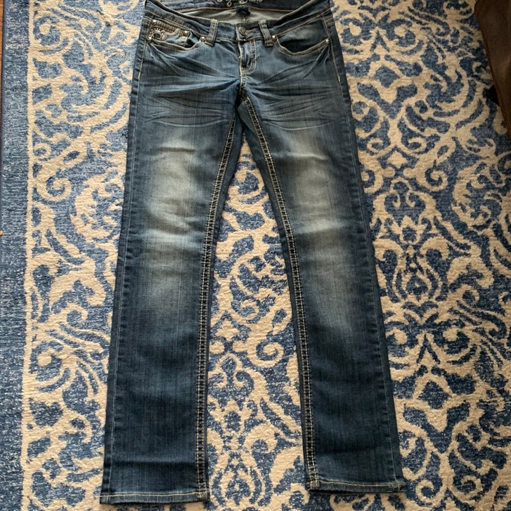 Skinny jeans With embellishments Size 7/28